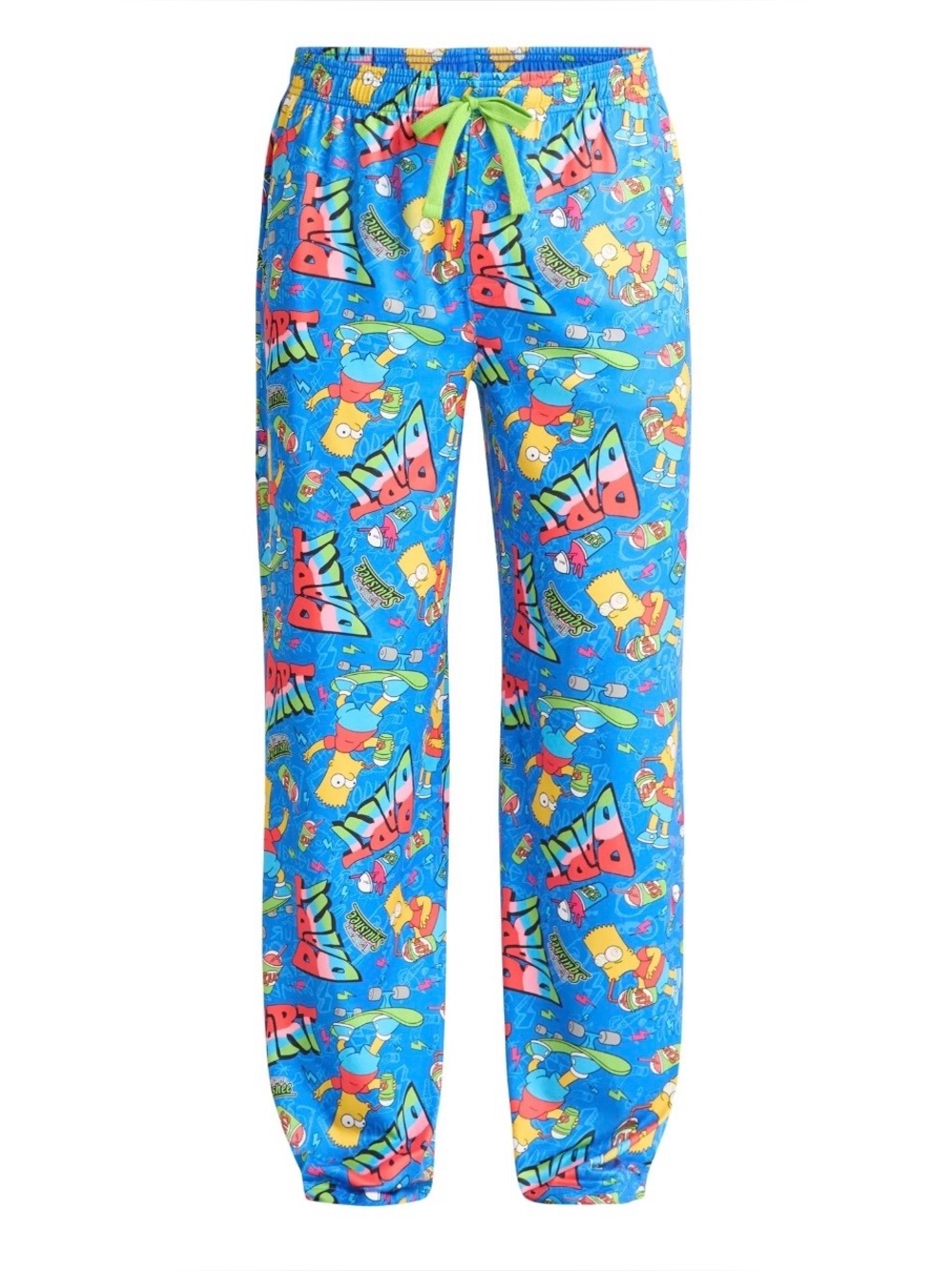 Simpsons, Men's Graphic Lounge Pants, Bart Toss